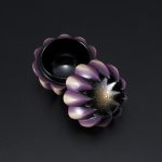 Carved Lacquer Incense Container “Flower”