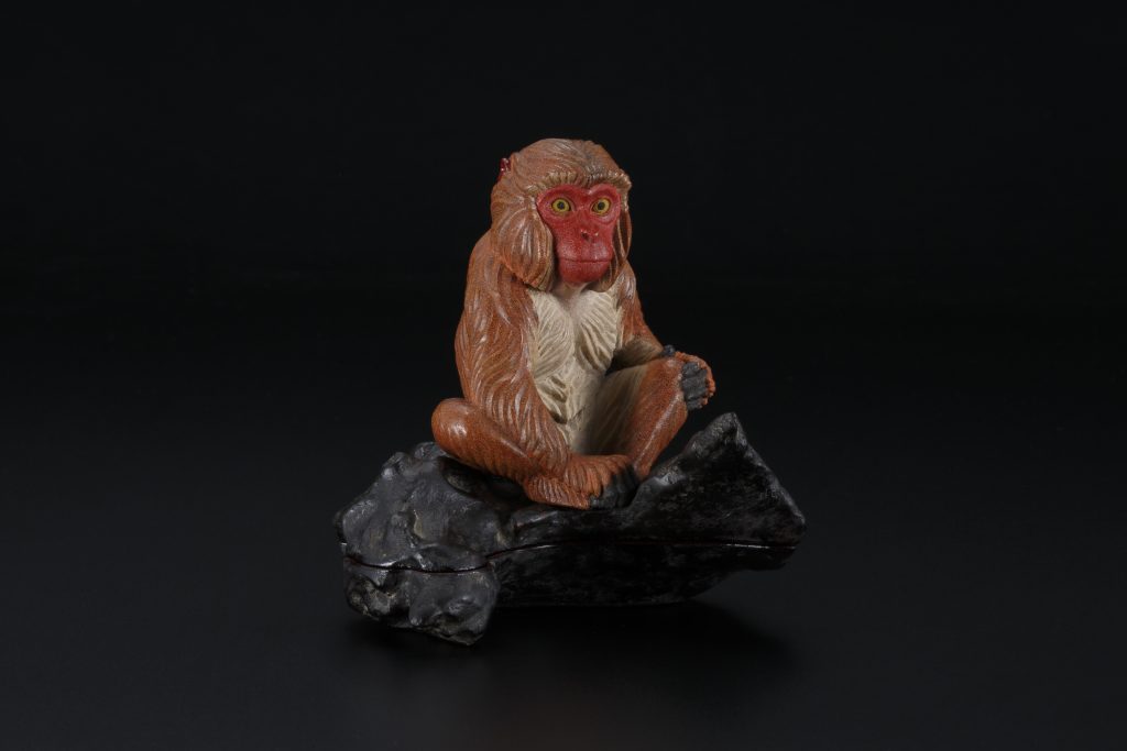 Monkey-shaped Incense Container