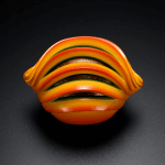 Carved Lacquer Box “Lemon Fruit”